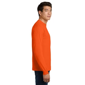 Gildan - Ultra Cotton 100% US Cotton Long Sleeve T-Shirt with Pocket. 2410 view 12
