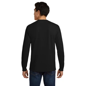 Gildan - Ultra Cotton 100% US Cotton Long Sleeve T-Shirt with Pocket. 2410 view 3