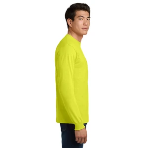 Gildan - Ultra Cotton 100% US Cotton Long Sleeve T-Shirt with Pocket. 2410 view 16