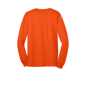Gildan - Ultra Cotton 100% US Cotton Long Sleeve T-Shirt with Pocket. 2410 view 10