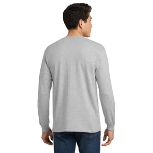 Gildan - Ultra Cotton 100% US Cotton Long Sleeve T-Shirt with Pocket. 2410 view 19