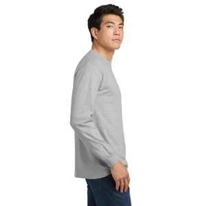 Gildan - Ultra Cotton 100% US Cotton Long Sleeve T-Shirt with Pocket. 2410 view 20