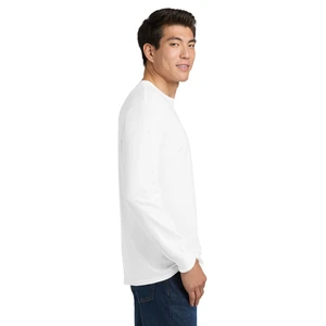 Gildan - Ultra Cotton 100% US Cotton Long Sleeve T-Shirt with Pocket. 2410 view 24