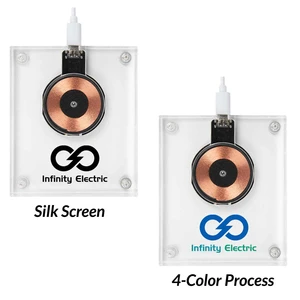 15W Acrylic Light Up Wireless Charger