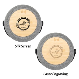 RPET Light Up 15W Charger & Hi-Fi Speaker