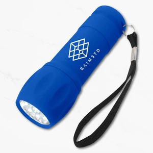 Rubberized Torch Light With Strap