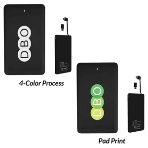 Slim 2500 MAH 3-In-1 Power Bank