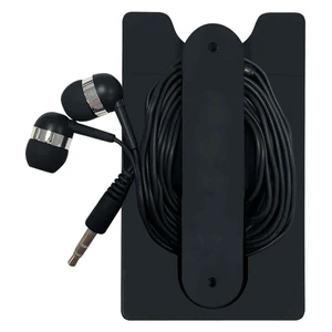 Phone Wallet With Earbuds view 1