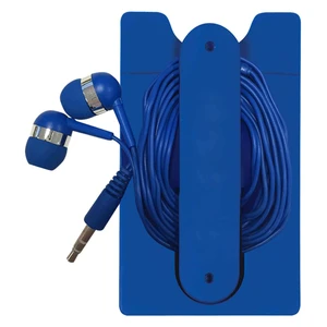 Phone Wallet With Earbuds view 2