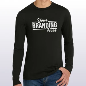 District Perfect Tri Long Sleeve Tee . DM132