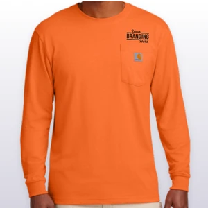 Carhartt Workwear Pocket Long Sleeve T-Shirt. CTK126
