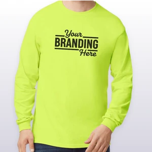 Gildan - Ultra Cotton 100% US Cotton Long Sleeve T-Shirt. G2400