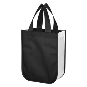 Shiny Non-Woven Shopper Tote Bag view 1