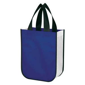 Shiny Non-Woven Shopper Tote Bag view 2