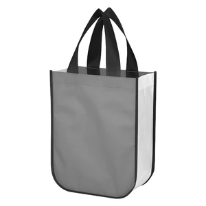 Shiny Non-Woven Shopper Tote Bag view 3