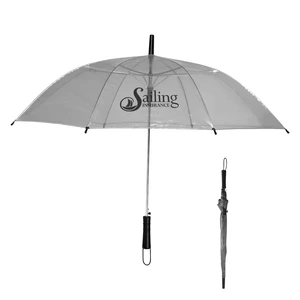 46″ Arc Clear Umbrella view 2