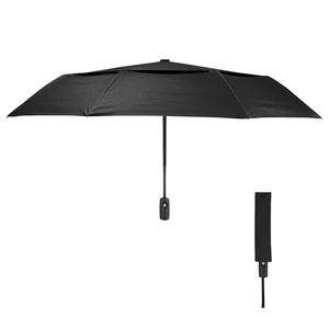 42" Arc Telescopic Wind Resistant Umbrella With 100% rPET Canopy view 3