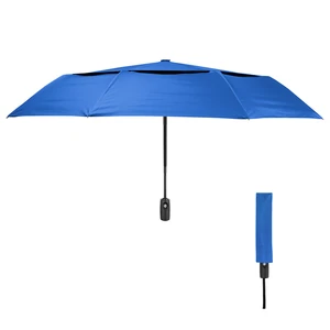 42" Arc Telescopic Wind Resistant Umbrella With 100% rPET Canopy view 12