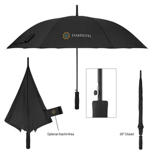 46" Arc Automatic Open Umbrella With 100% rPET Canopy