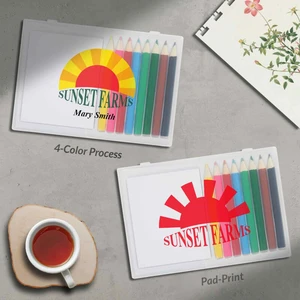 8-Piece Colored Pencil Art Set In Case