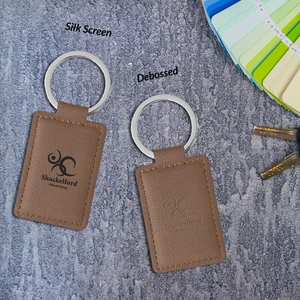 Leatherette Executive Key Tag