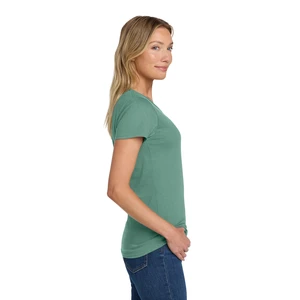Gildan Women's Heavy Cotton 100% Cotton T-Shirt. 5000L view 4