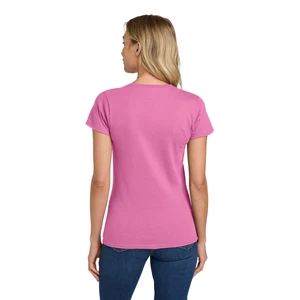 Gildan Women's Heavy Cotton 100% Cotton T-Shirt. 5000L view 7