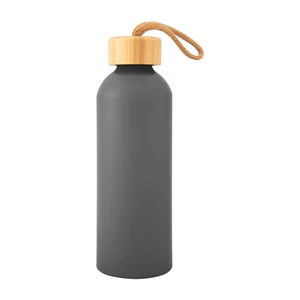 25 Oz. Blaire Recycled Aluminum Bottle With Bamboo Lid view 3
