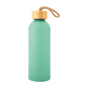 25 Oz. Blaire Recycled Aluminum Bottle With Bamboo Lid view 4
