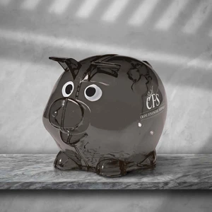 Mini Plastic Piggy Bank