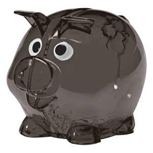 Mini Plastic Piggy Bank view 8