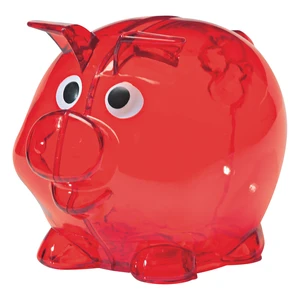 Mini Plastic Piggy Bank view 10