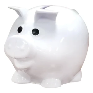 Mini Plastic Piggy Bank view 11