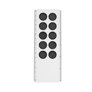 6" Push Pop Stress Reliever Ruler view 1
