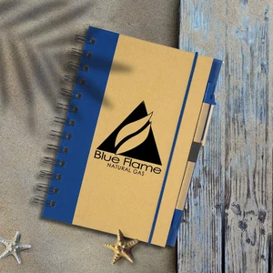 Eco-Inpired Spiral Notebook & Pen