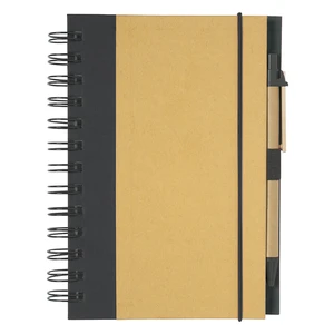 Eco-Inpired Spiral Notebook & Pen view 7