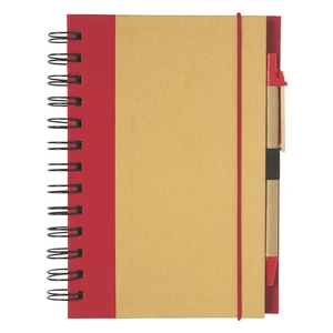 Eco-Inpired Spiral Notebook & Pen view 9