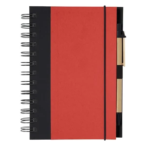 Eco-Inpired Spiral Notebook & Pen view 10