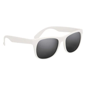 Rubberized Mirrored Sunglasses view 4