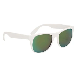 Rubberized Mirrored Sunglasses view 5