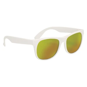 Rubberized Mirrored Sunglasses view 7
