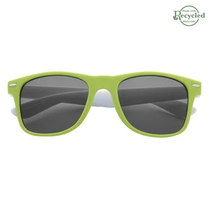 Full Color Colorblock Malibu Sunglasses view 7