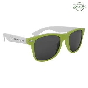 Full Color Colorblock Malibu Sunglasses view 8