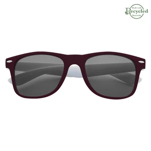 Full Color Colorblock Malibu Sunglasses view 9