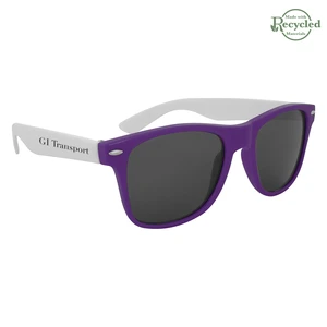 Full Color Colorblock Malibu Sunglasses view 16