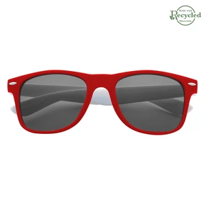 Full Color Colorblock Malibu Sunglasses view 17