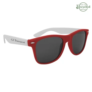 Full Color Colorblock Malibu Sunglasses view 18