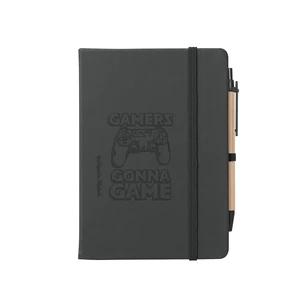 Journal Notebook with Sticky Notes and Flags view 1