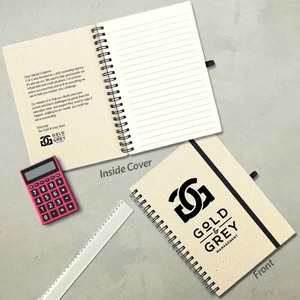 Natural Paper Spiral Notebook