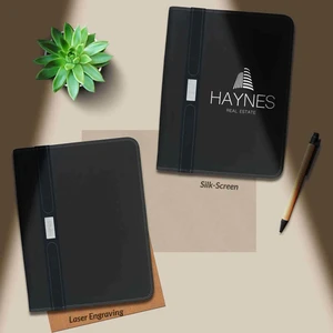 Contemporary Zippered Portfolio